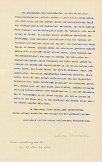 Anna Tumarkins Einbürgerungsgesuch