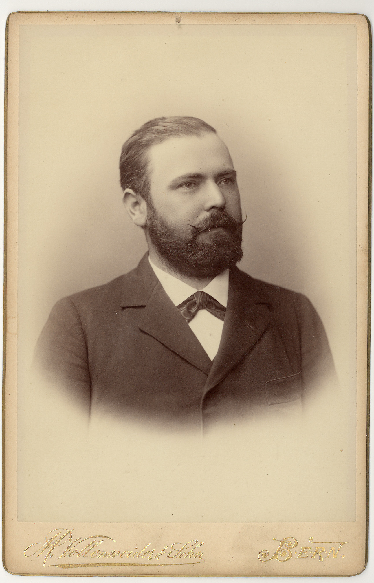 Ludwig Stein während seiner Zeit in Bern.